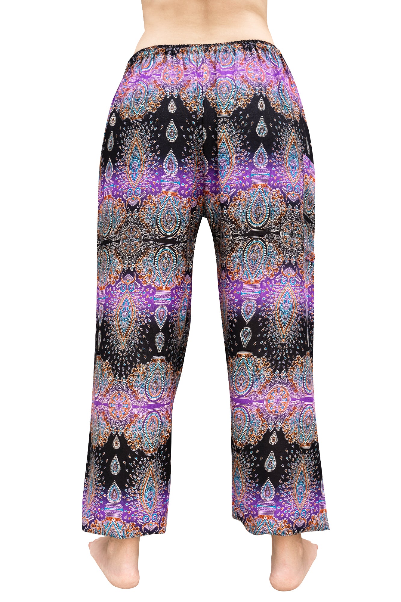 Paisley Pants in Purple