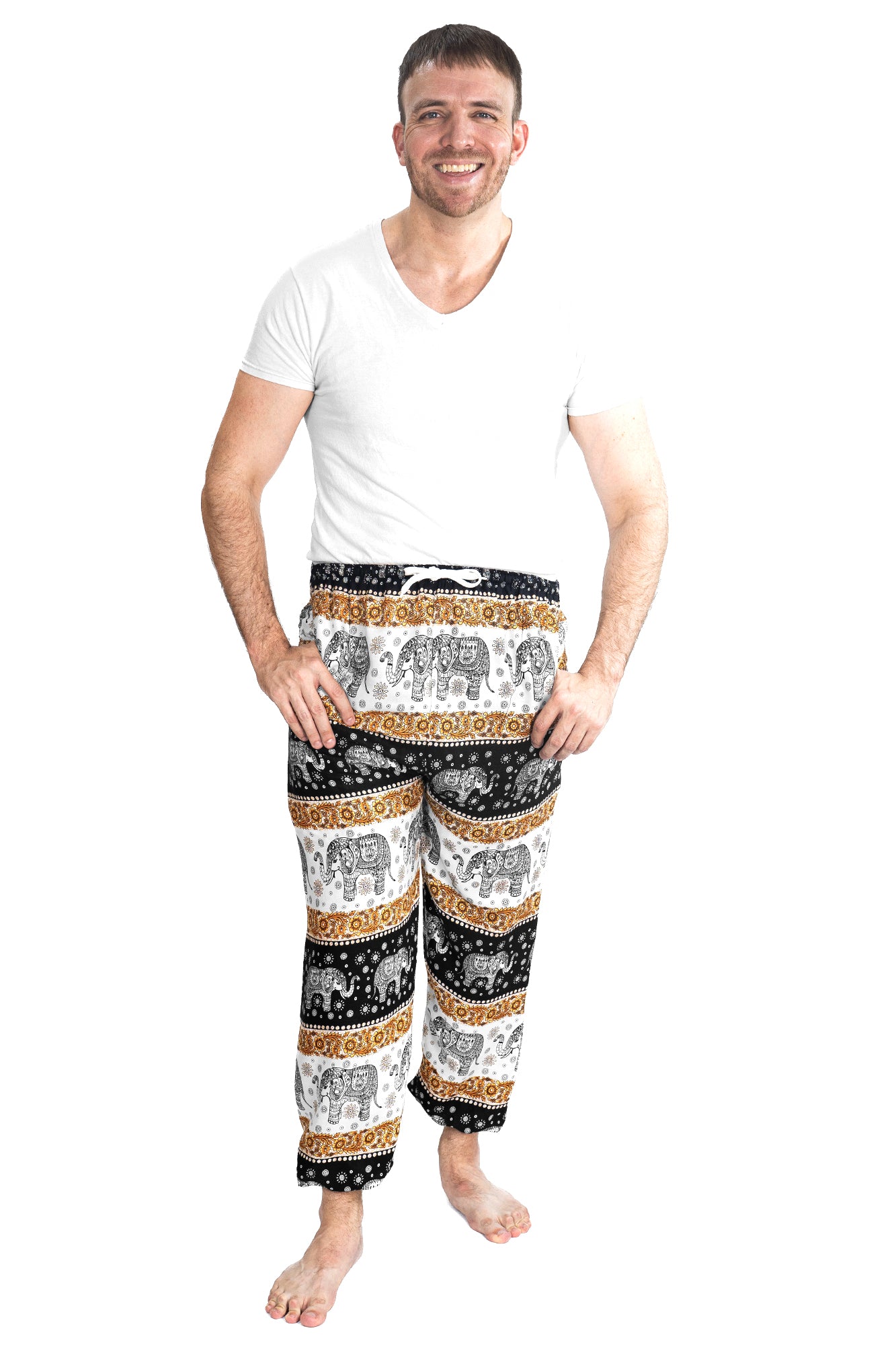 Imperial Elephant Pants in Black