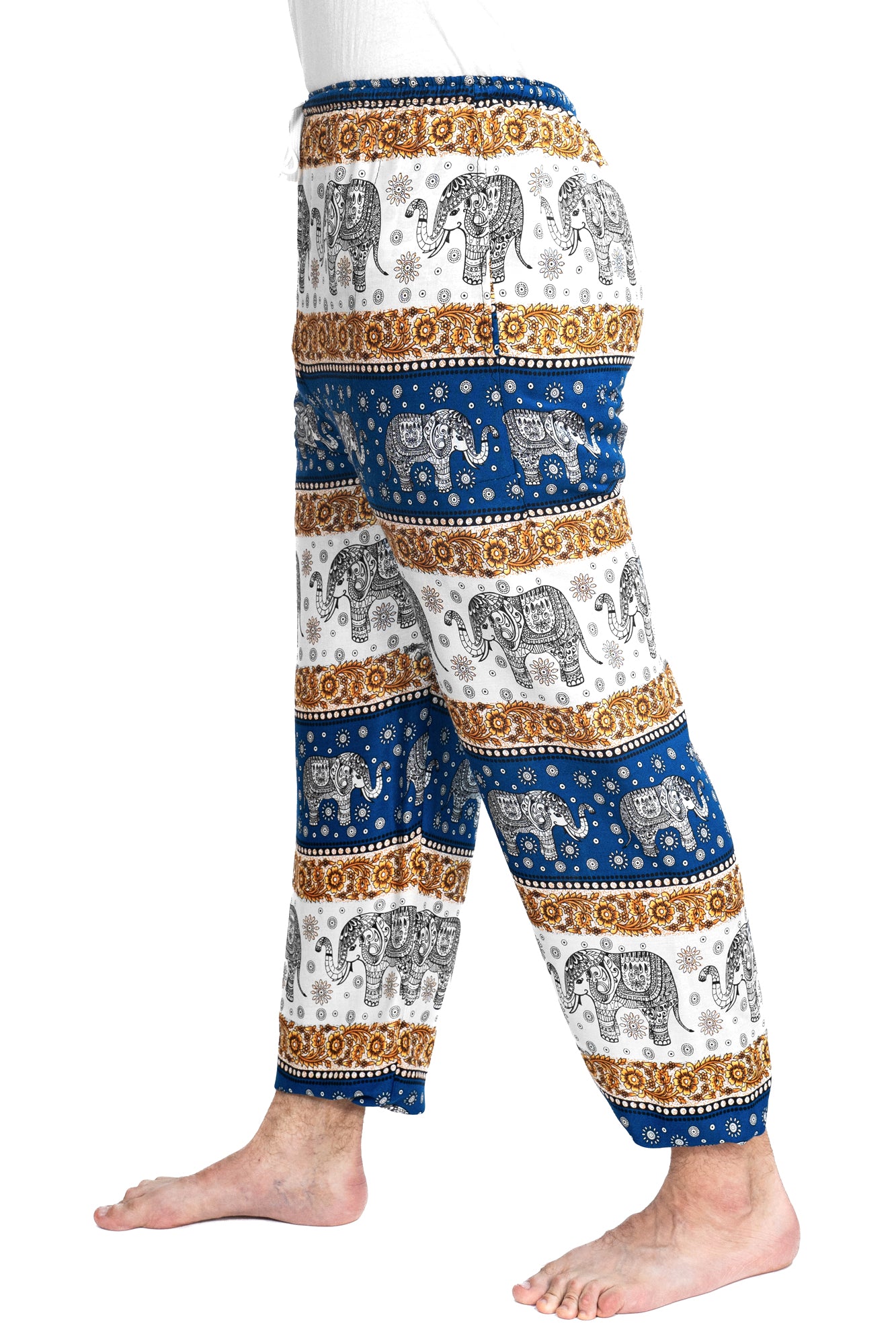 Imperial Elephant Pants in Blue