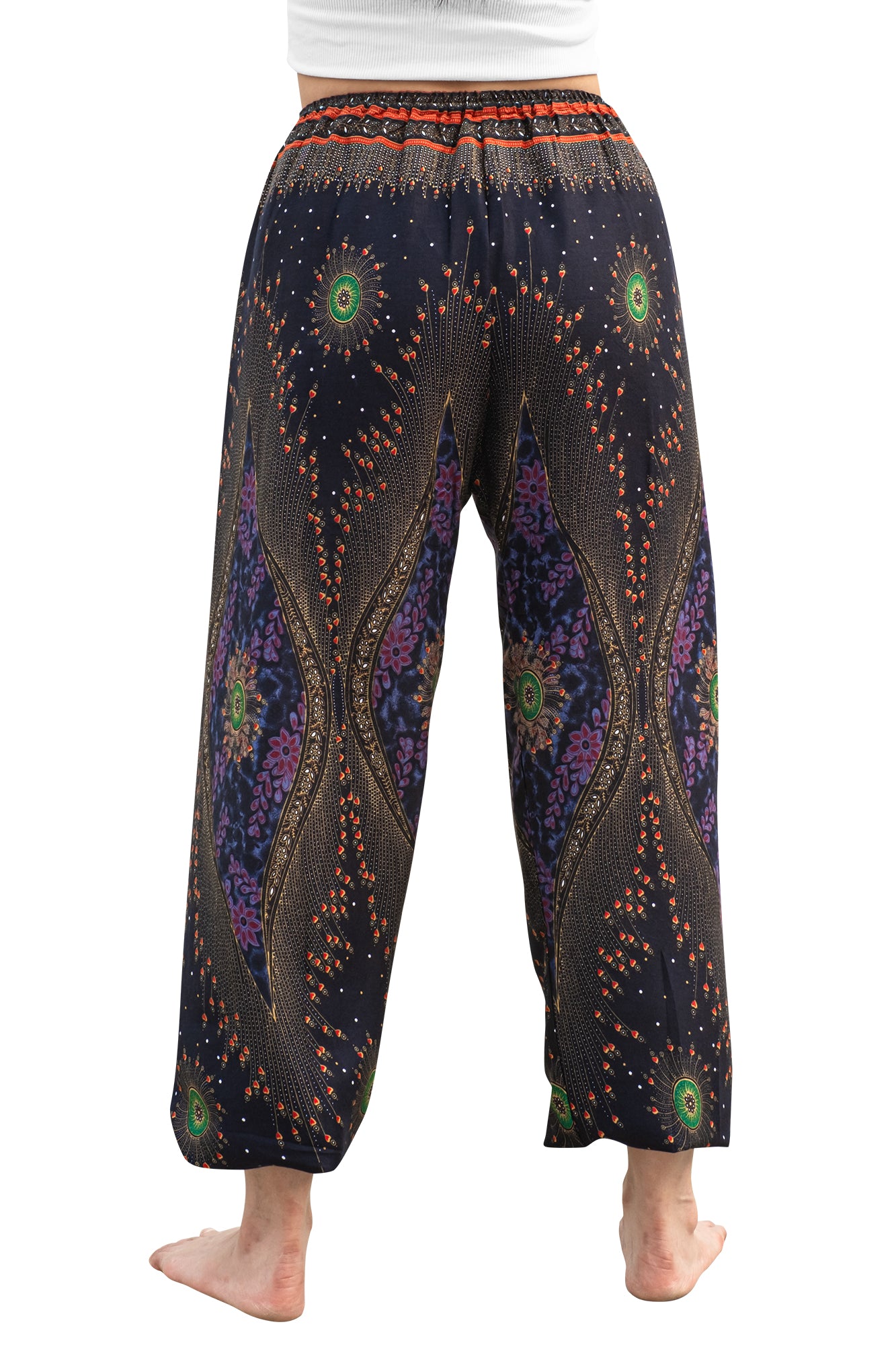 Majestic Peacock Pants in Navy