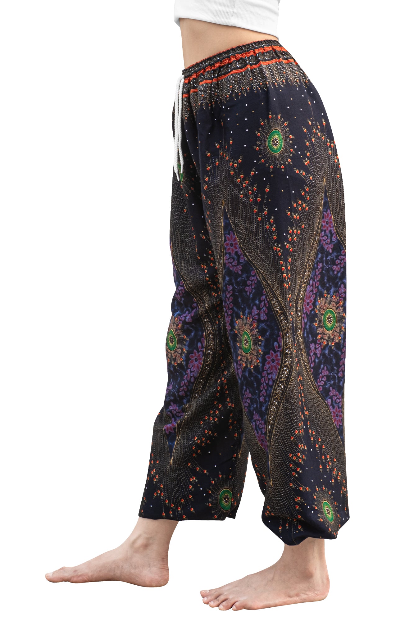 Majestic Peacock Pants in Navy