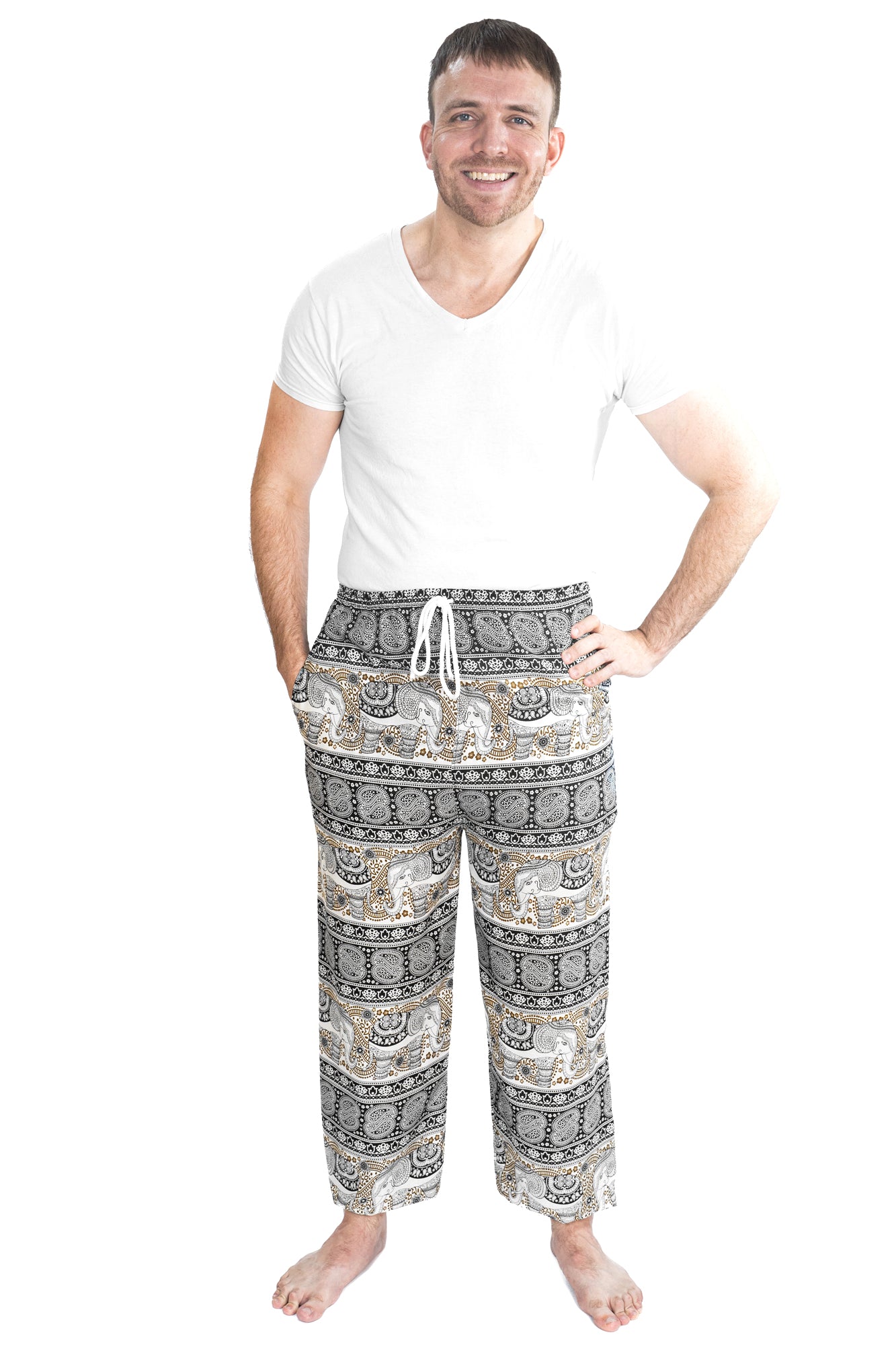 Paisley Elephant Pants