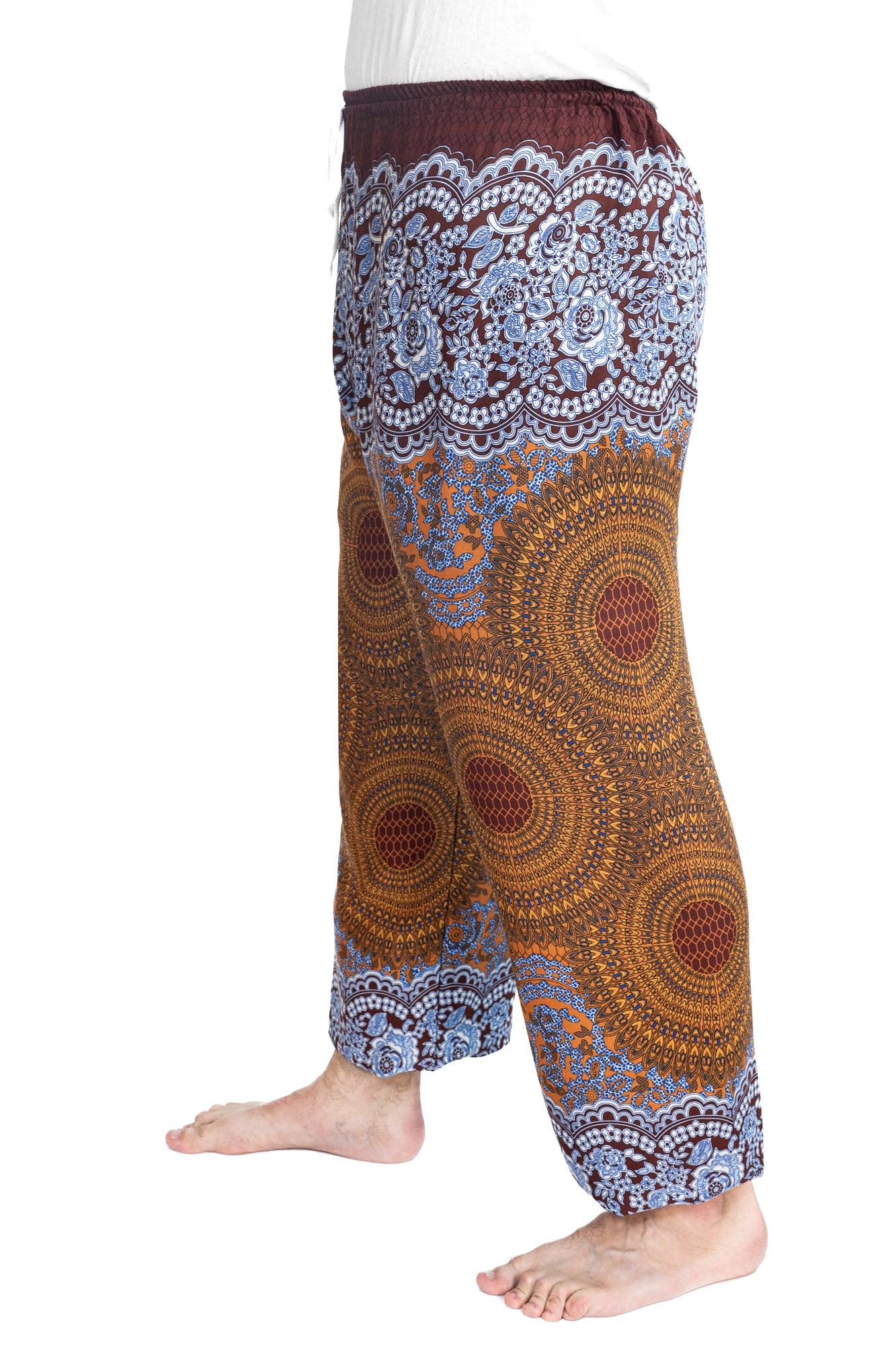 Mandala Pants in Brown