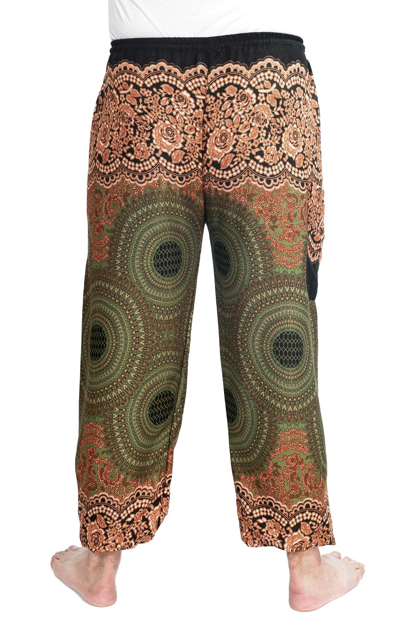 Mandala Pants in Green