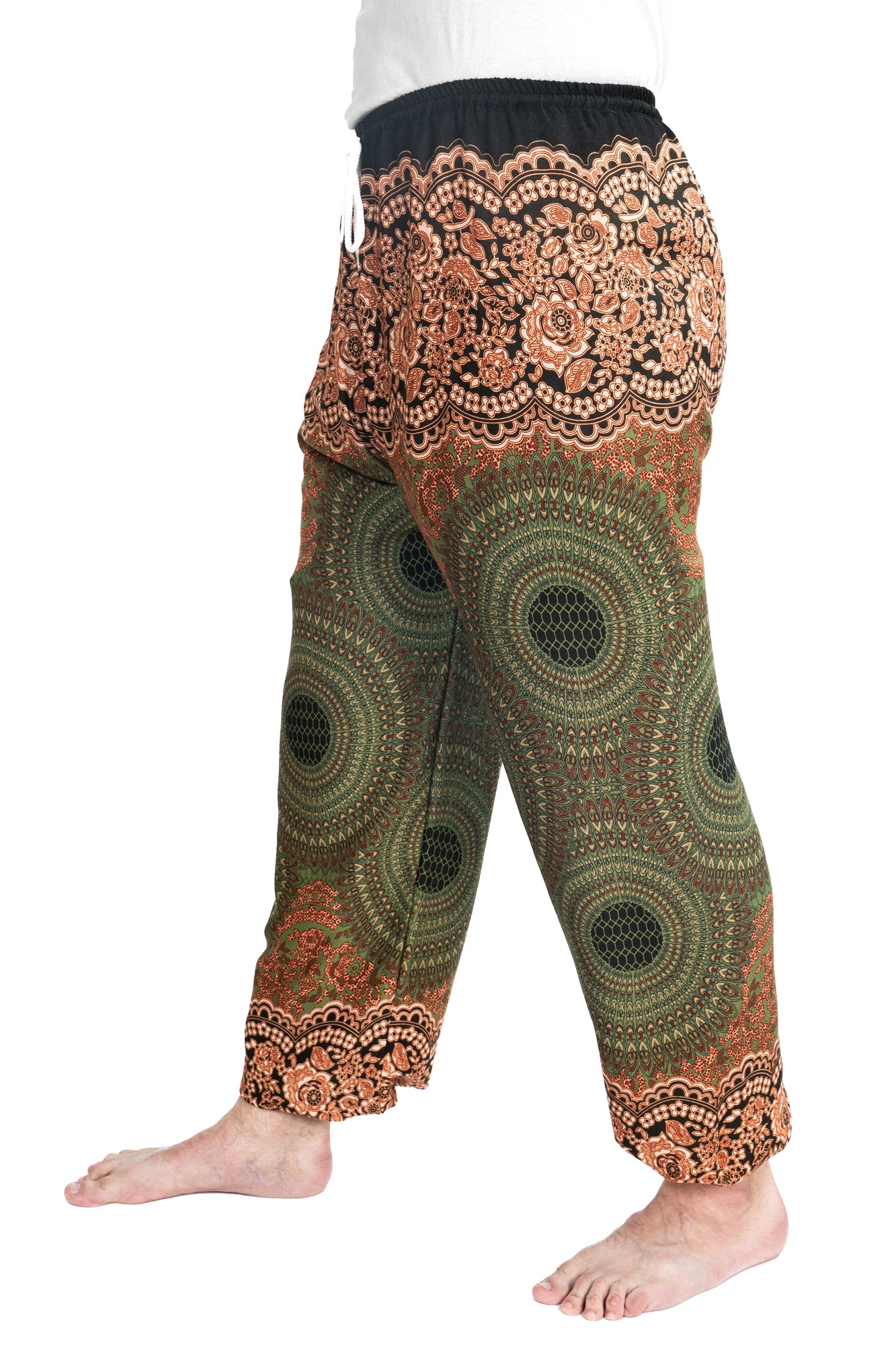 Mandala Pants in Green