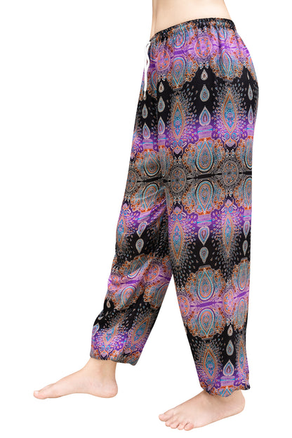 Paisley Pants in Purple