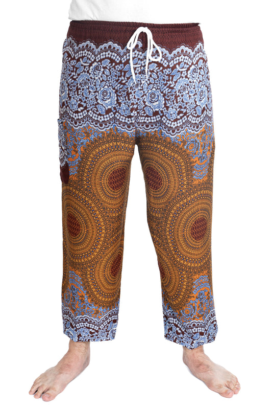 Mandala Pants in Brown
