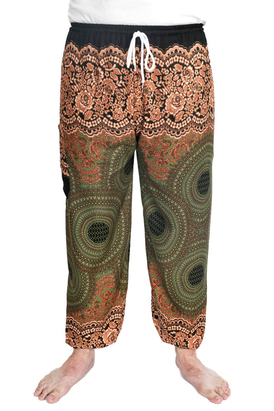 Mandala Pants in Green