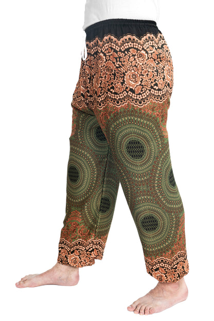 Mandala Pants in Green